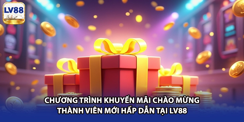 Chương trình khuyến mãi chào mừng thành viên mới hấp dẫn tại LV88